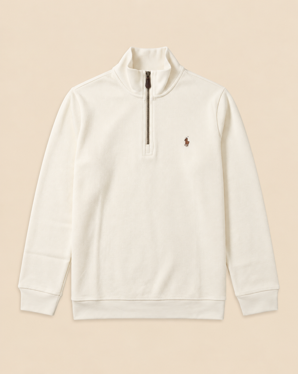 Suéter Vintage con Cierre 1/4 Polo Ralph Lauren