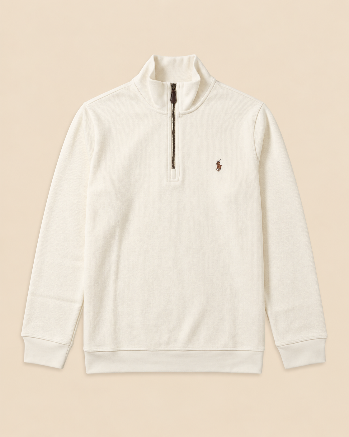 Suéter Vintage con Cierre 1/4 Polo Ralph Lauren