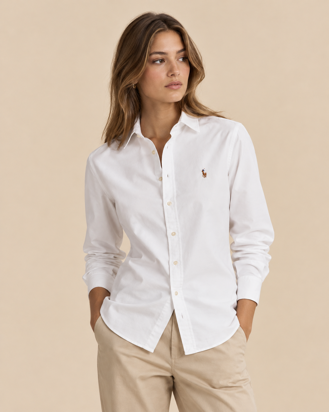 Camisa Oxford Clásica de Botones