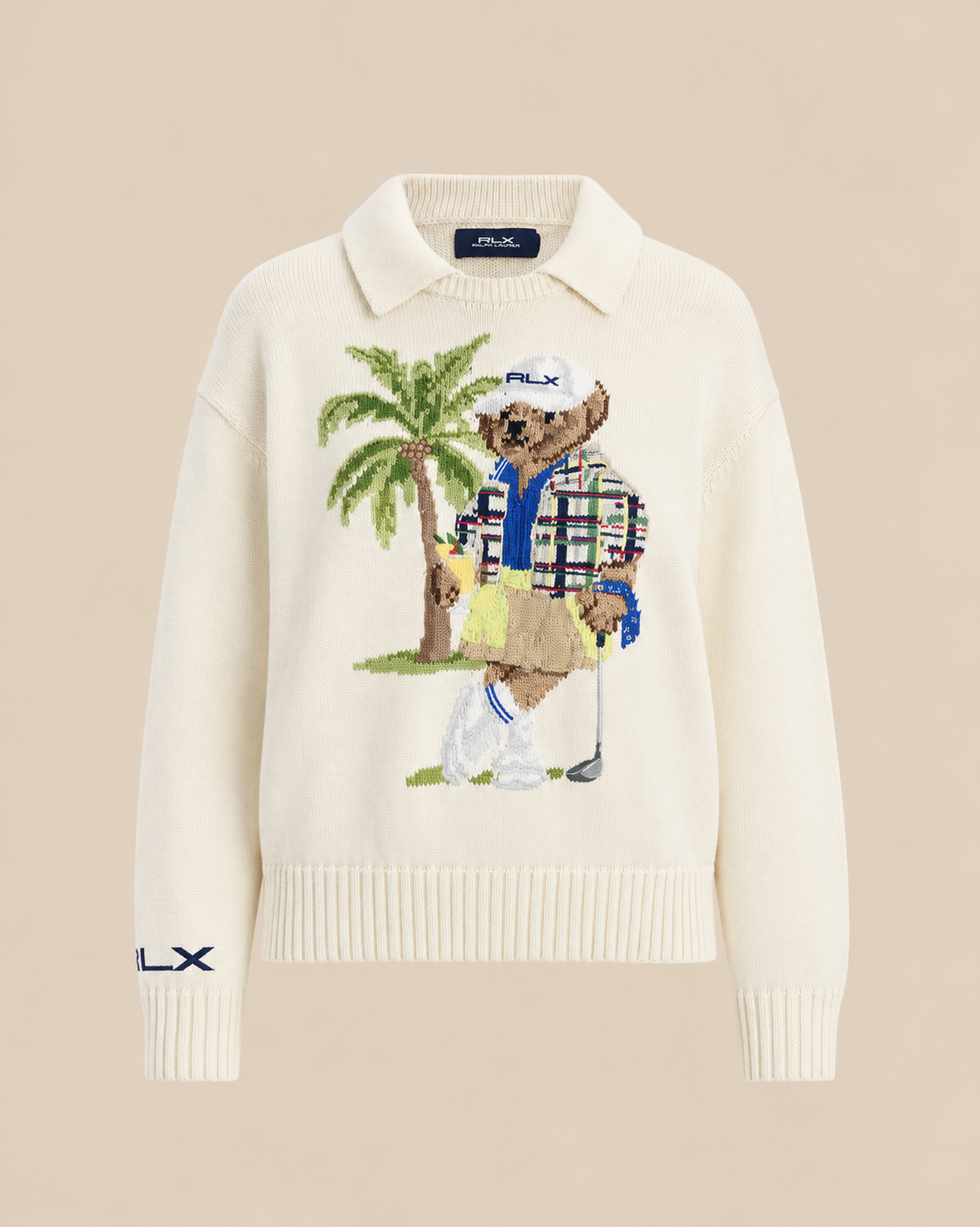 Suéter Polo Bear Club-Carib