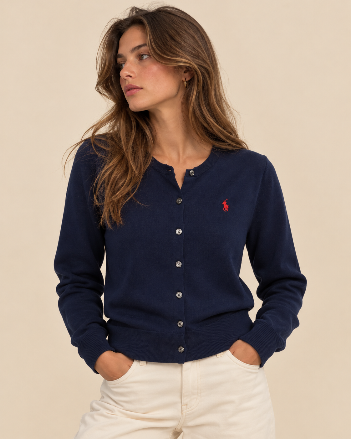 Cárdigan de Cuello Redondo Polo Ralph Lauren