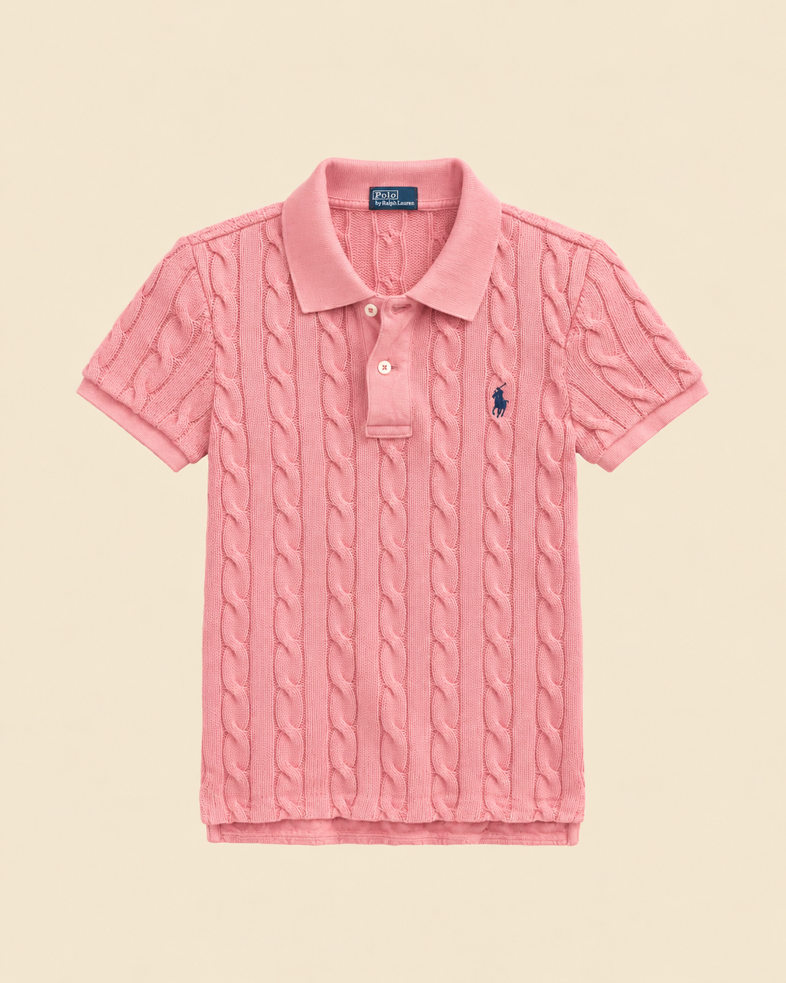 Camiseta Polo Trenzada Ralph Lauren