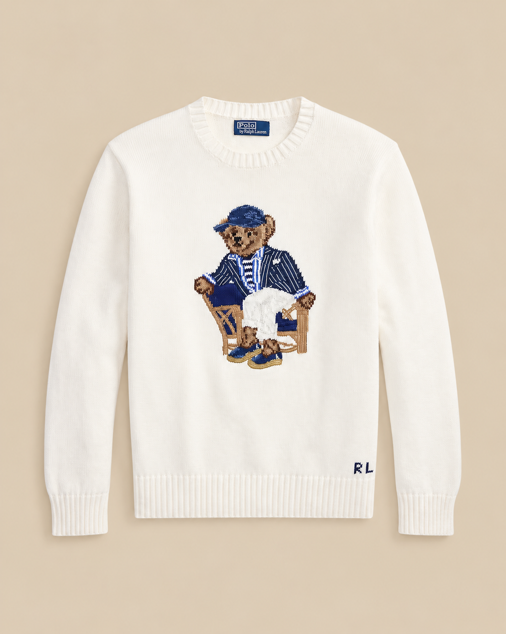 Suéter de algodón Polo Bear