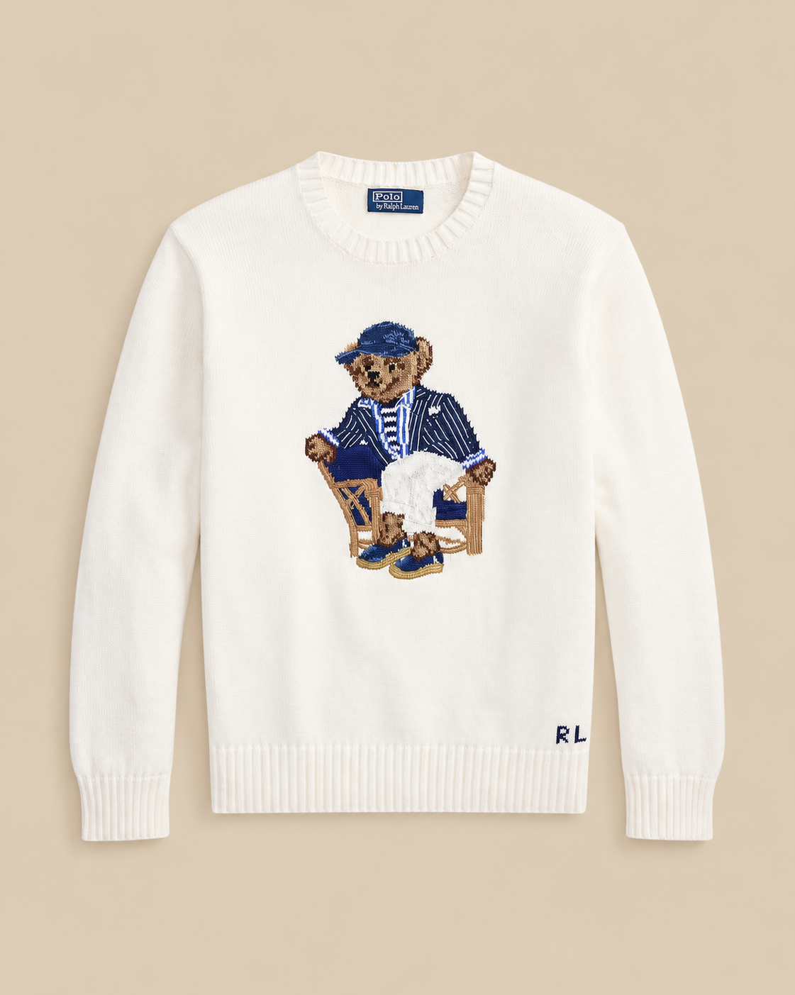 Suéter de algodón Polo Bear