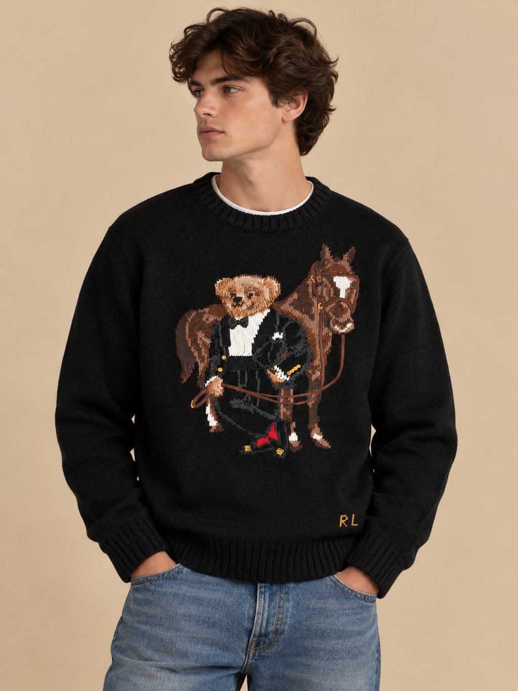Polo Ralph Lauren - Lunar New Year Polo Bear and Horse Sweater (Edición Especial)