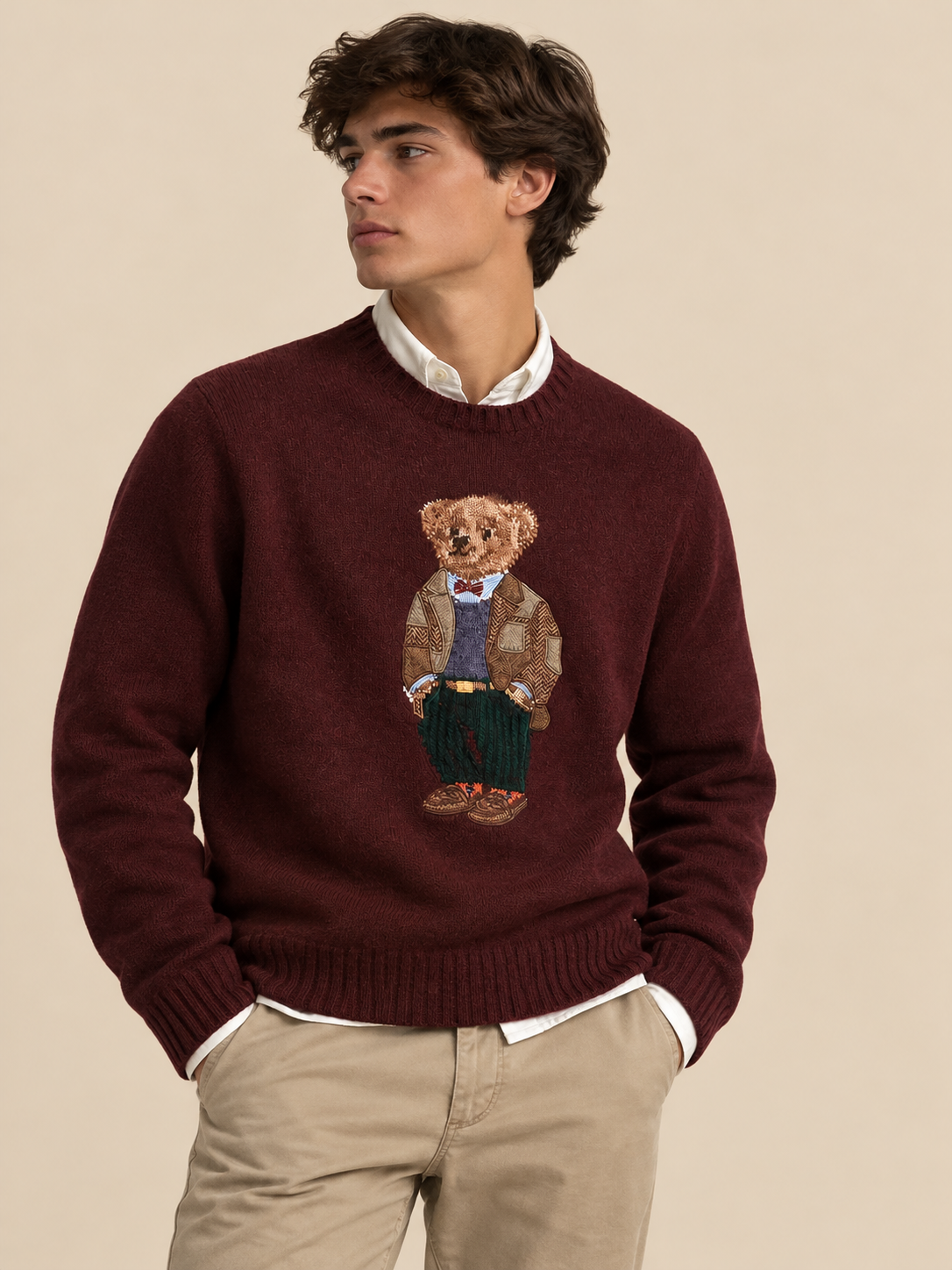Suéter Polo Bear Britain's Abraham Moon & Sons