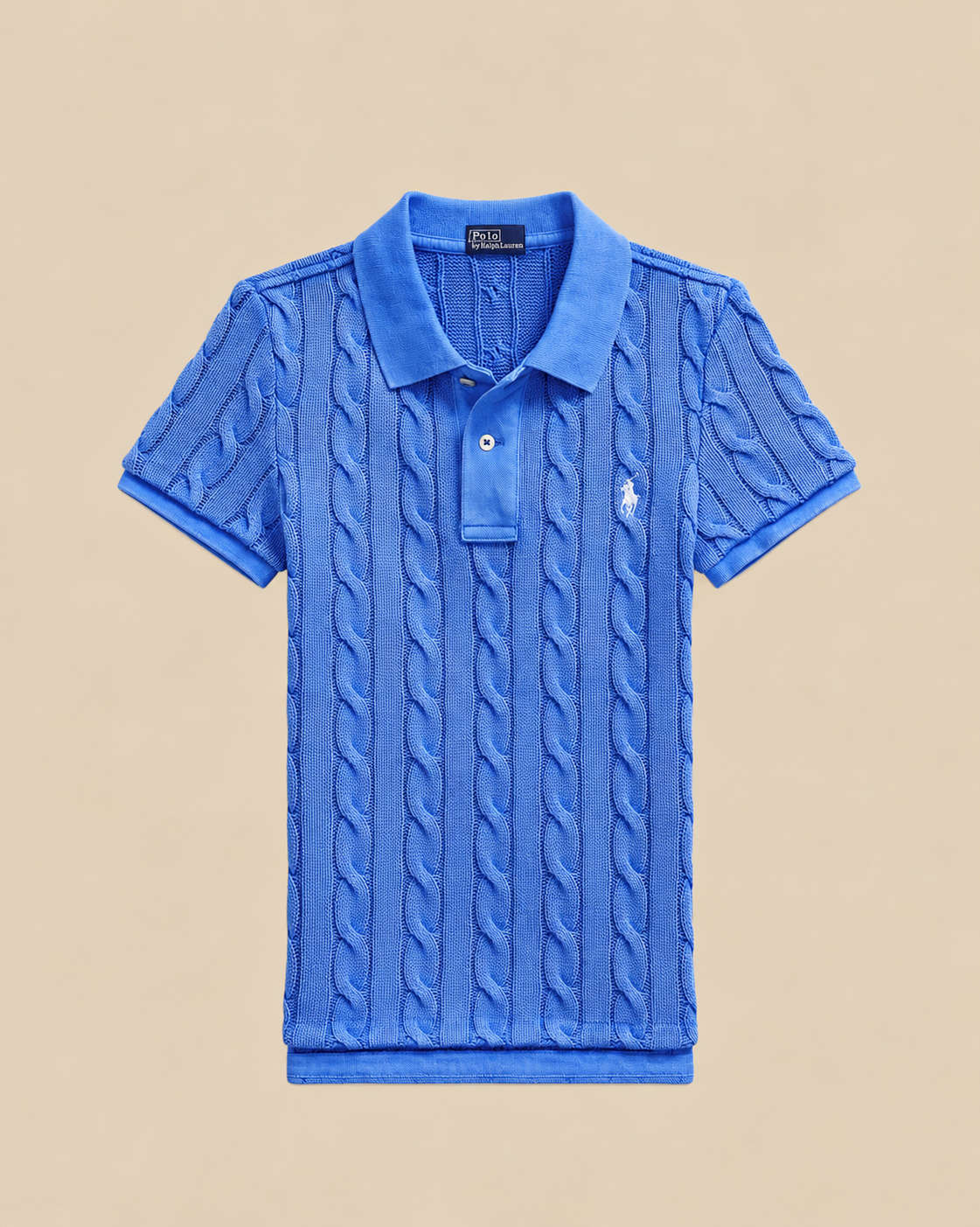 Camiseta Polo Trenzada Ralph Lauren