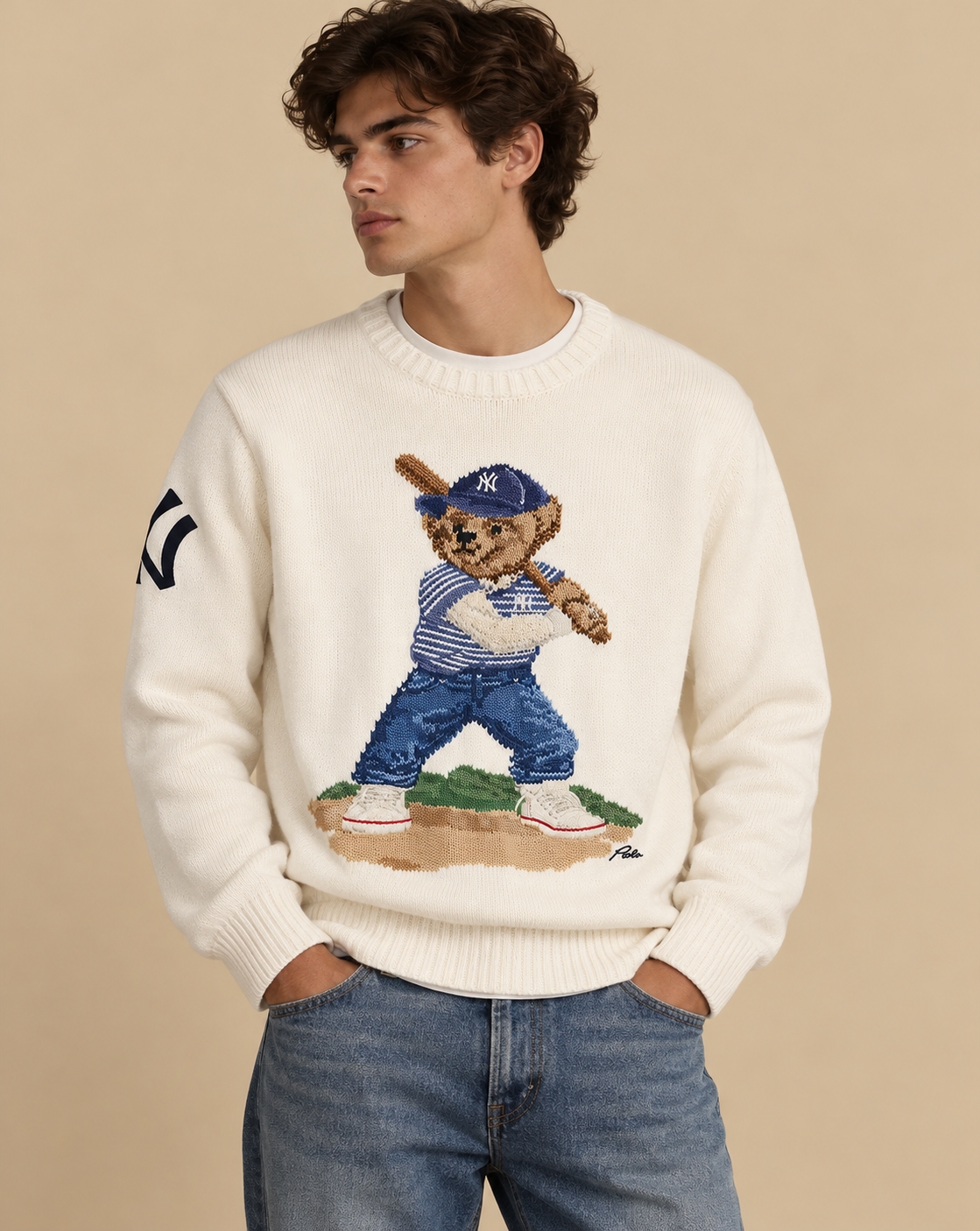 Suéter Polo Bear Yankees