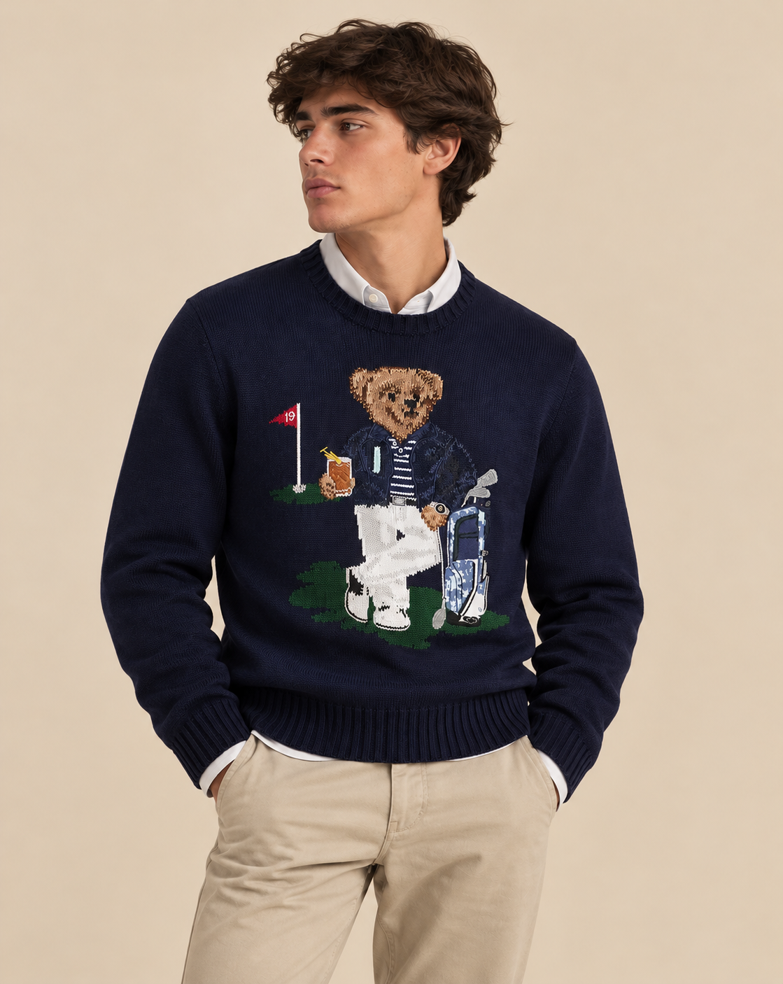 Suéter Polo Bear Golf - Men's Edition