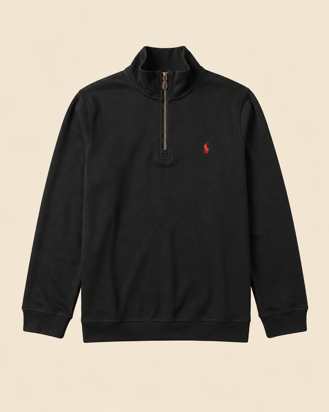 Suéter Vintage con Cierre 1/4 Polo Ralph Lauren