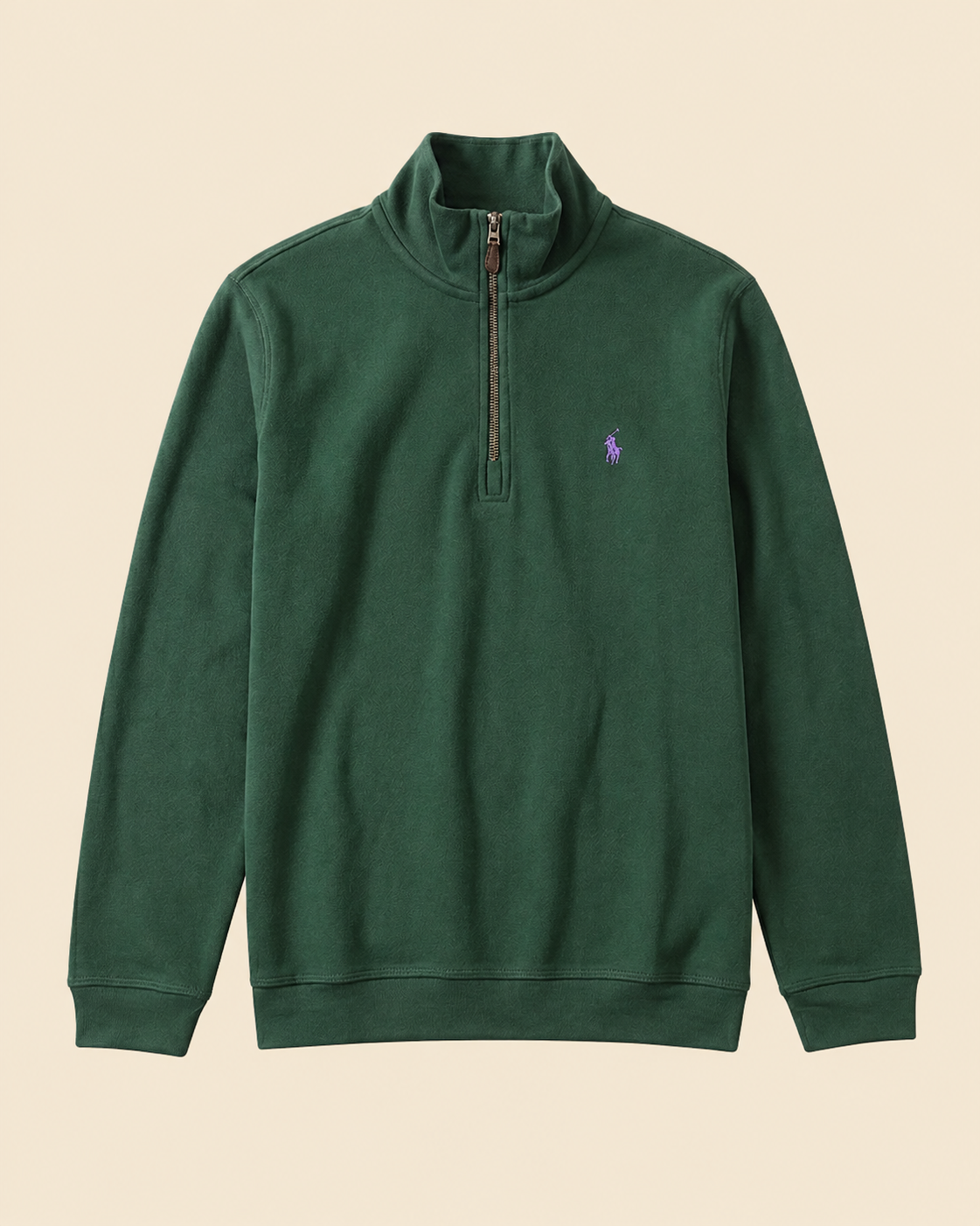 Suéter Vintage con Cierre 1/4 Polo Ralph Lauren