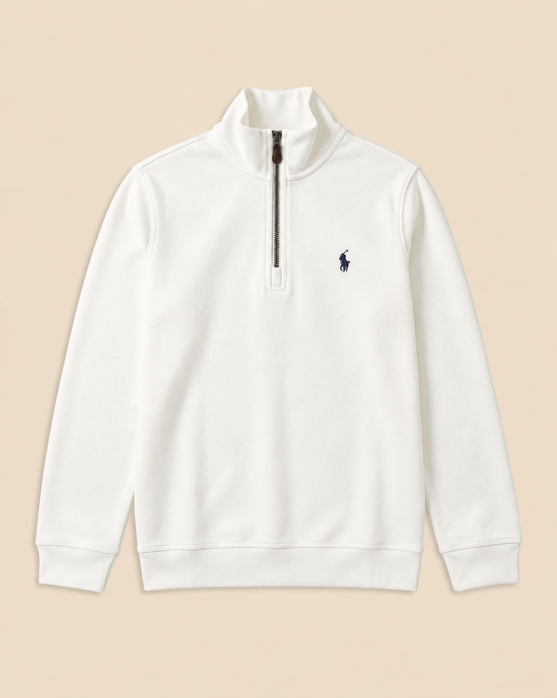Suéter Vintage con Cierre 1/4 Polo Ralph Lauren