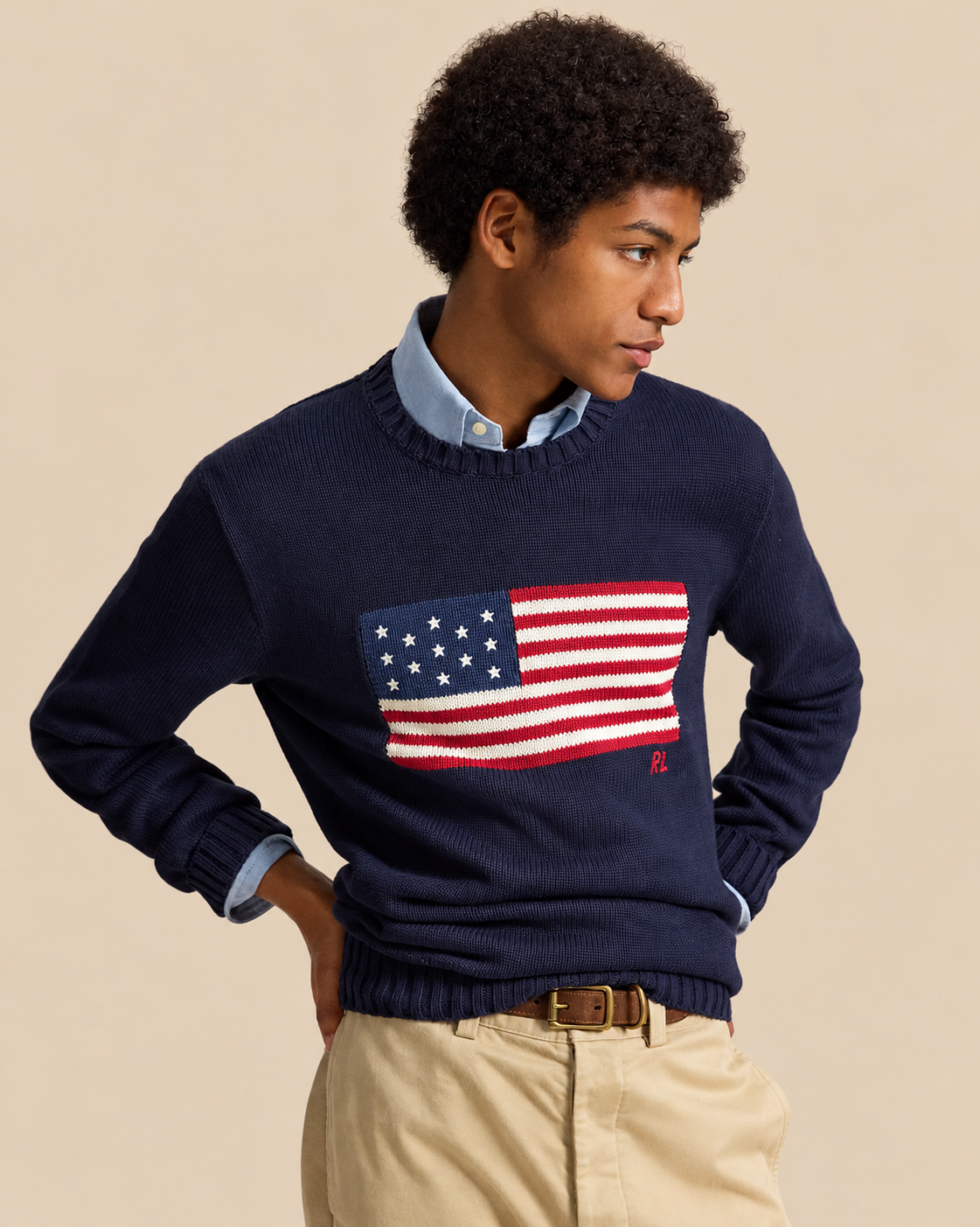 Suéter Bandera de Algodón Polo Ralph Lauren