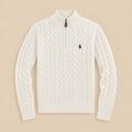 Suéter Trenzado con Cierre 1/4 Polo Ralph Lauren